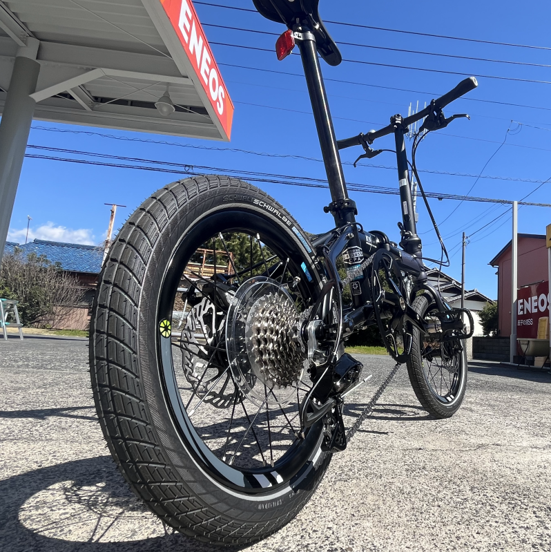 DAHON K9X（ケーナインクロス） ビッグアップルカスタムで納車しました